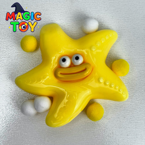 نرمالو اسباببازی فشاری ضد استرس طرح ستاره دریایی انعطافپذیر