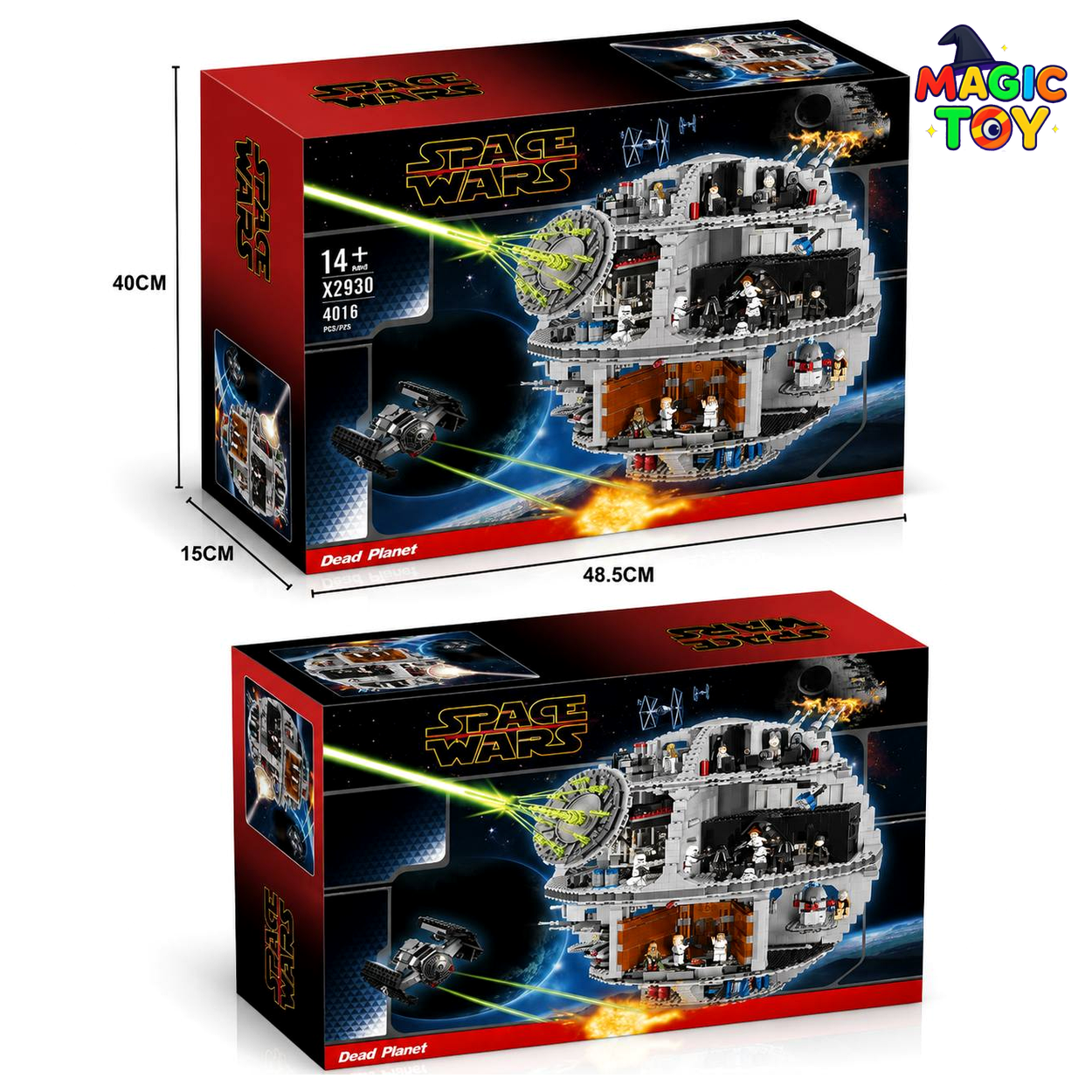 لگو سیاره مرگ استاروارز Space Wars | ست ساختنی Dead Planet با 4016 قطعه