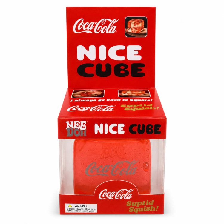 فیجت ضد استرس نیدو مکعبی کوکاکولا مدل NICE CUBE (ژلهای ژلاتینی متراکم)