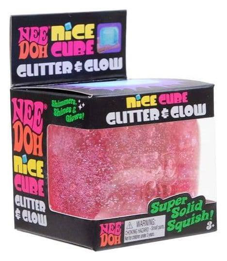 فیجت ضد استرس نیدو مکعبی یخی اکلیلی ۵ سانتی مدل CUBE SQUEEZE BALL کد SQ-681 (ژلهای ژلاتینی متراکم)