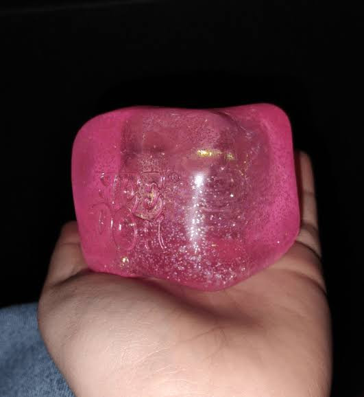 فیجت ضد استرس نیدو مکعبی یخی اکلیلی ۵ سانتی مدل CUBE SQUEEZE BALL کد SQ-681 (ژلهای ژلاتینی متراکم)