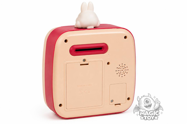 گاوصندوق و قلک هوشمند رمزی طرح خرس و خرگوش DIY MONEY BOX کد 7603 (کشنده خودکار اسکناس، اثر انگشت و موزیکال)